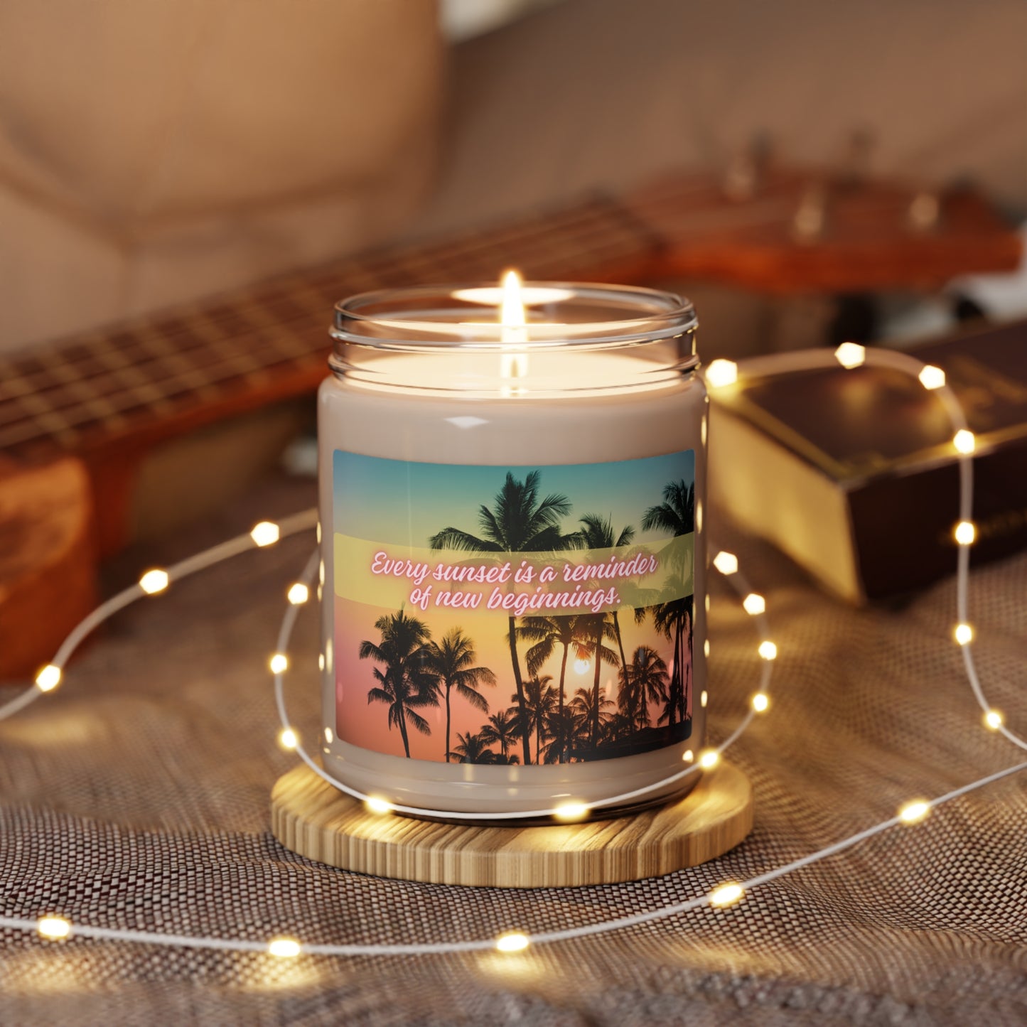 Sunsets Are New Beginnings 9oz Soy Candle