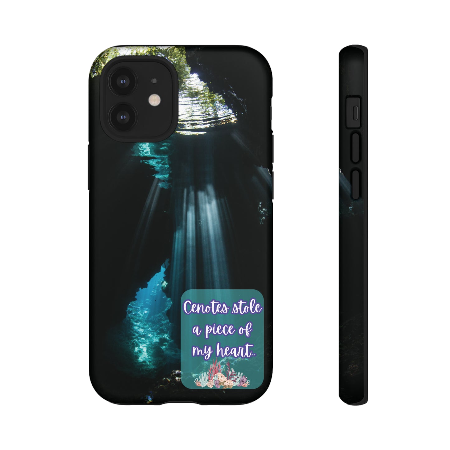 Cenote Hearts Tough Phone Case