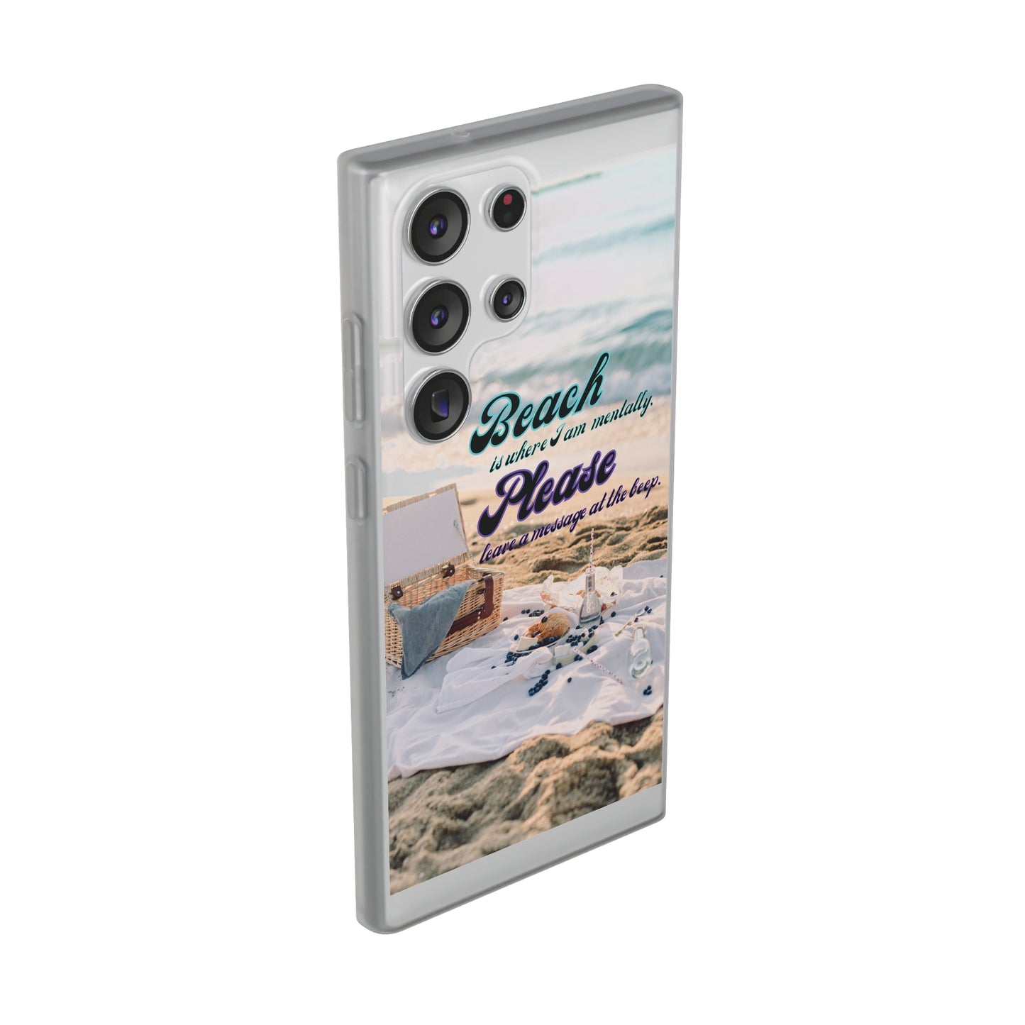 Beach Please Flexi Phone Case