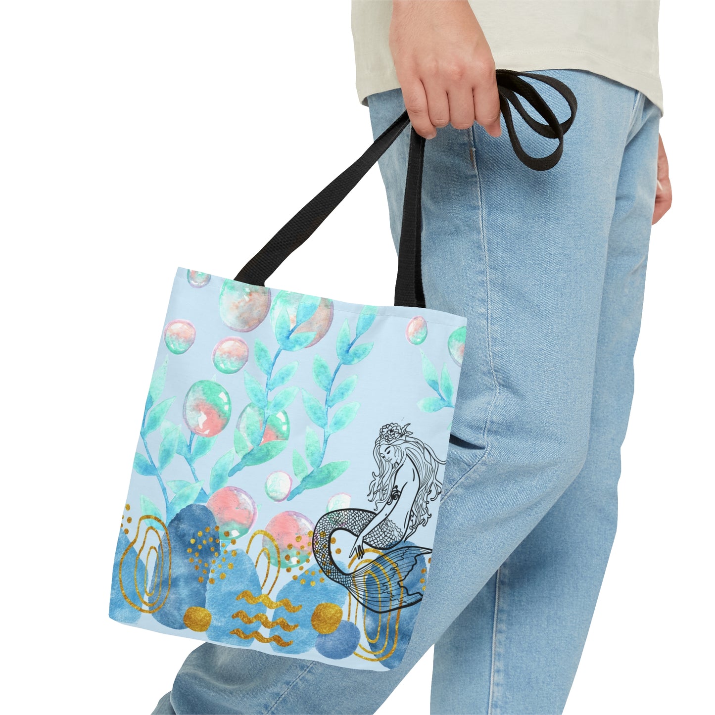 Mermaid Enchantress Tote Bag