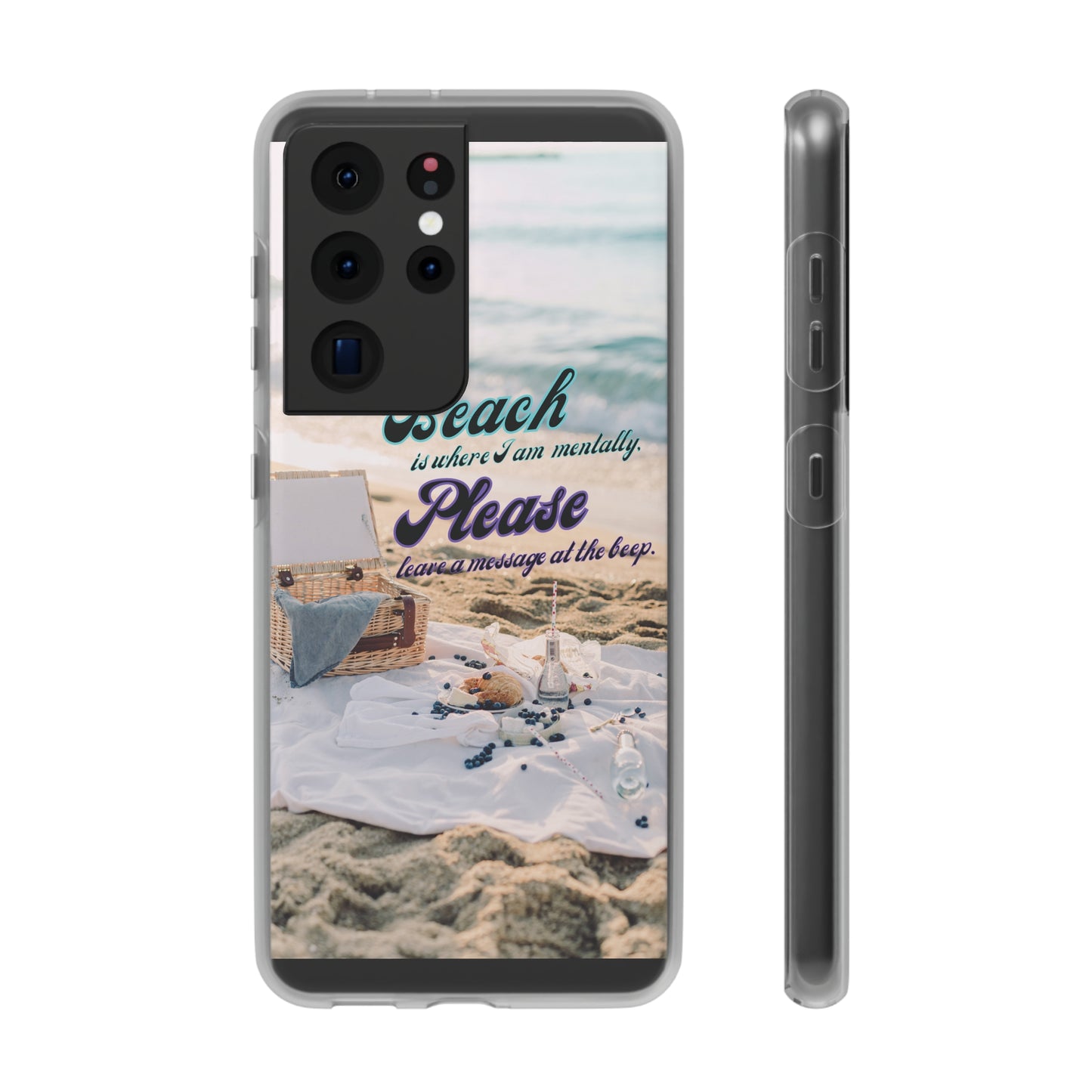 Beach Please Flexi Phone Case