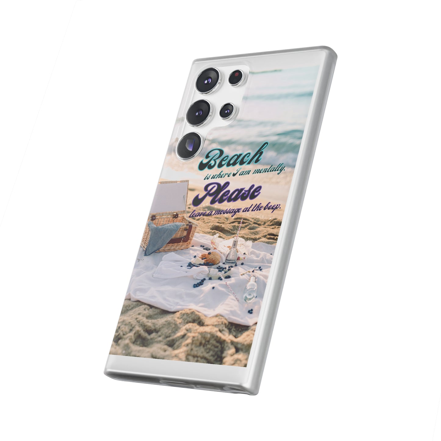 Beach Please Flexi Phone Case