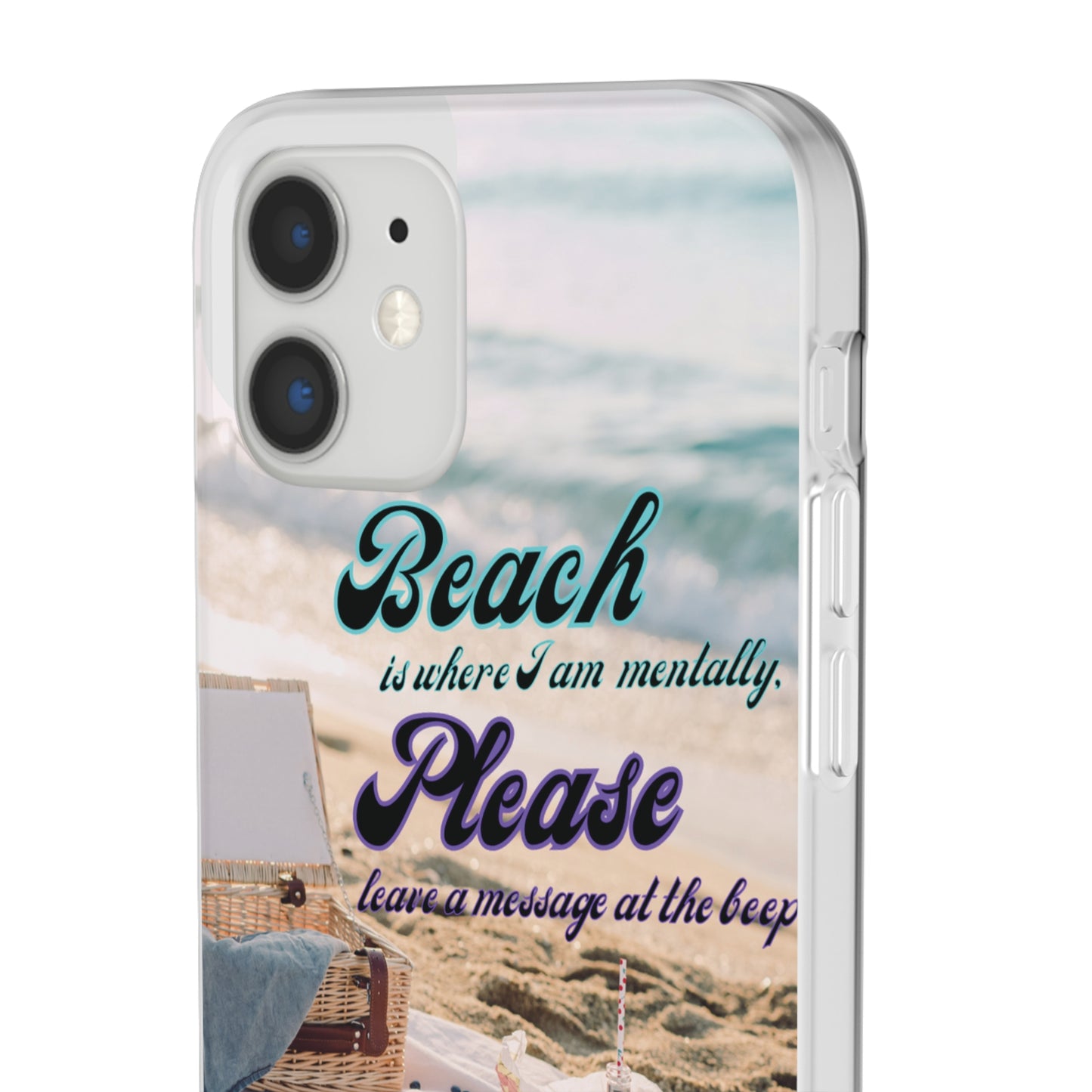 Beach Please Flexi Phone Case