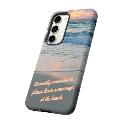 Leave a Message at the Beach Smartphone Tough Case