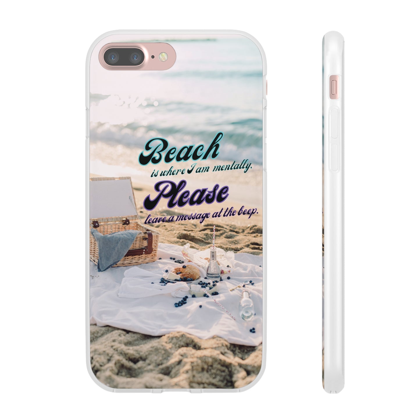 Beach Please Flexi Phone Case