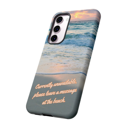 Leave a Message at the Beach Smartphone Tough Case