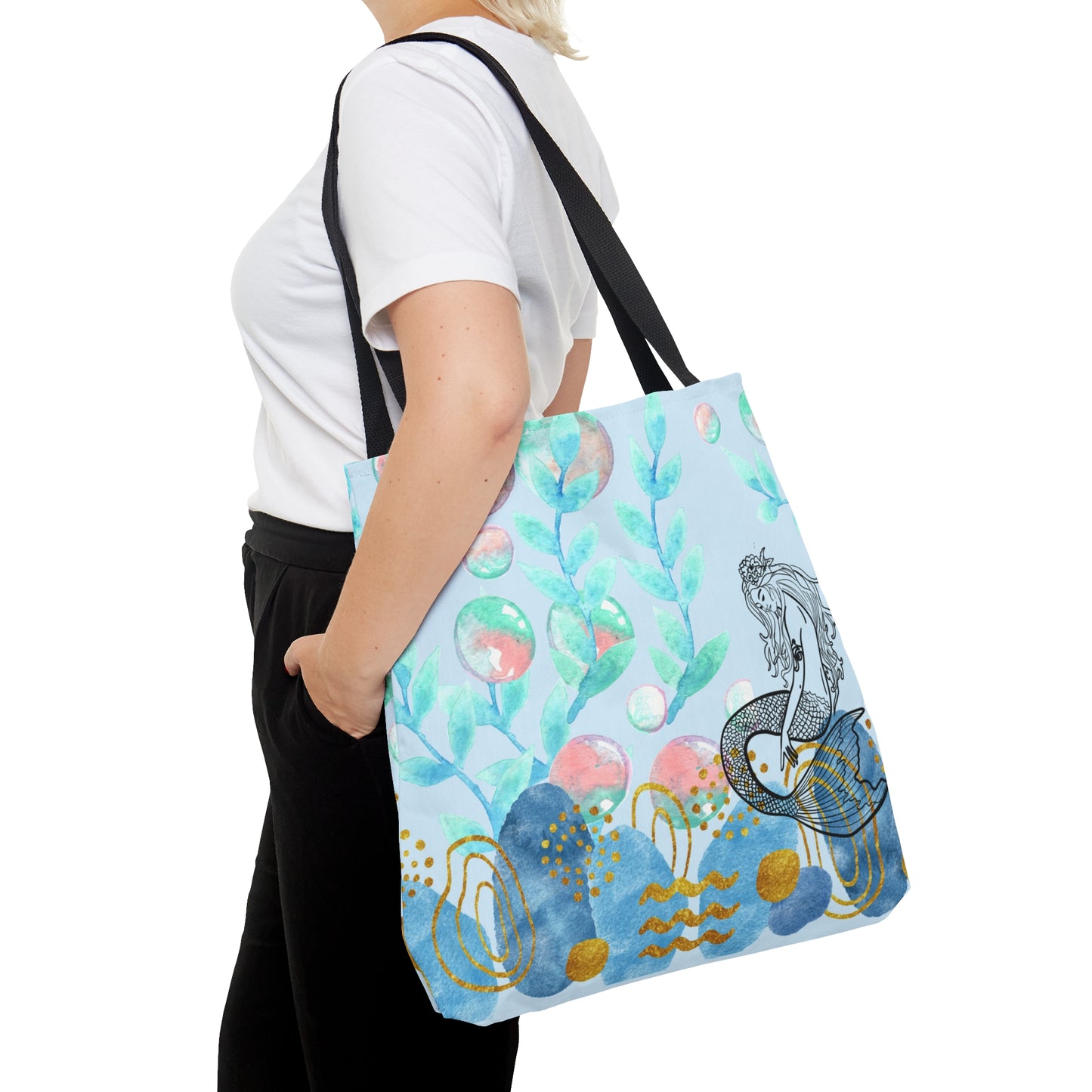 Mermaid Enchantress Tote Bag