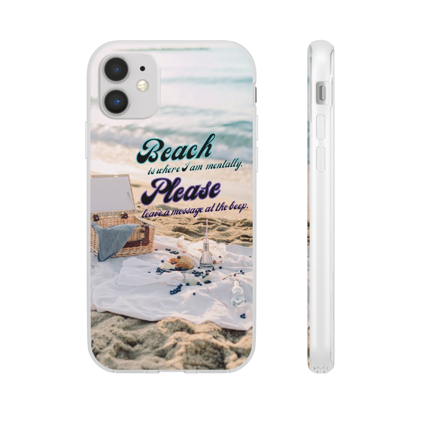 Beach Please Flexi Phone Case