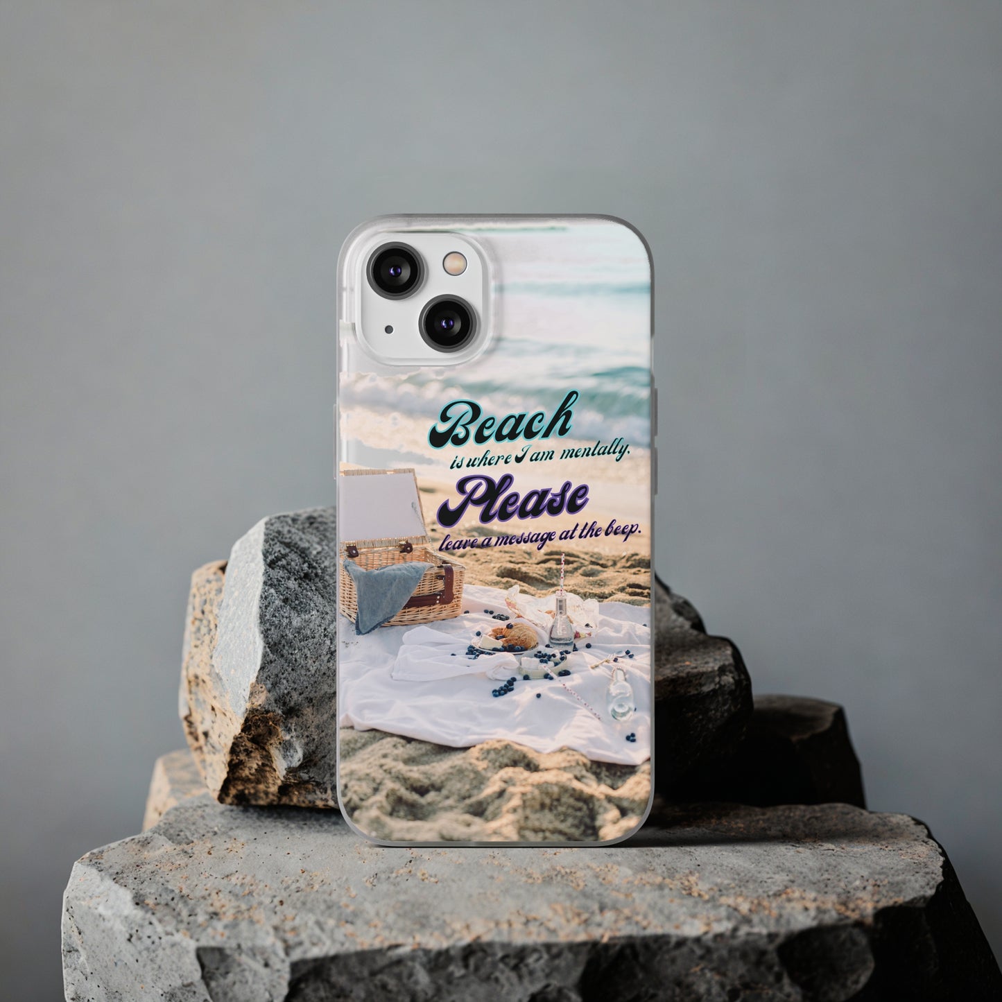 Beach Please Flexi Phone Case