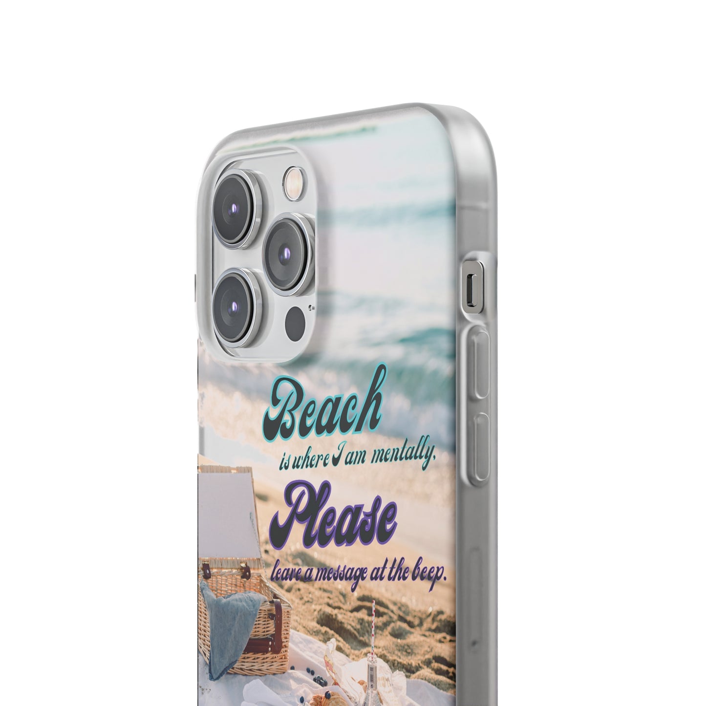 Beach Please Flexi Phone Case