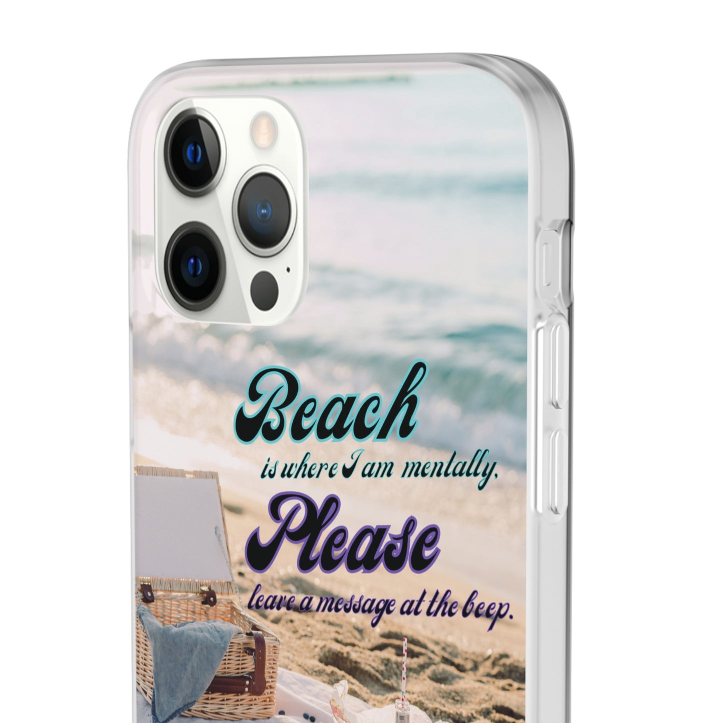 Beach Please Flexi Phone Case