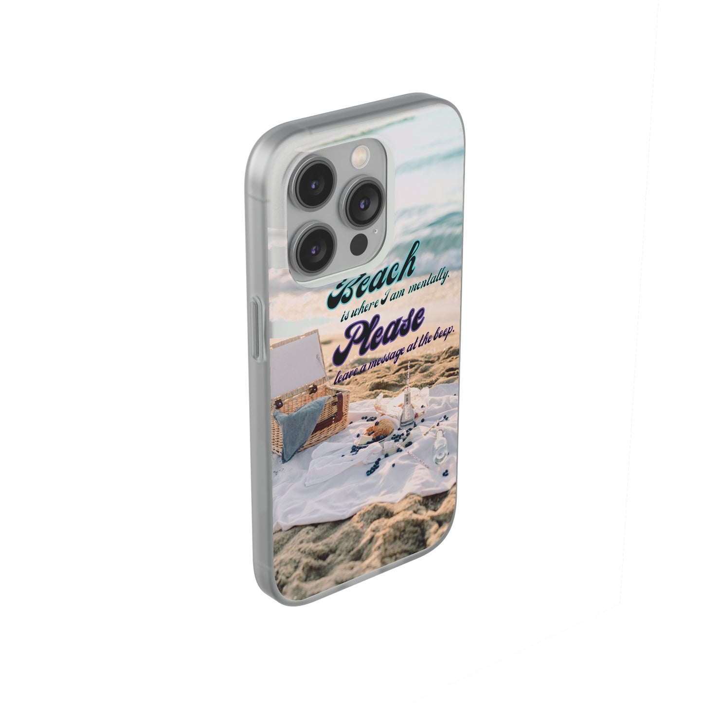 Beach Please Flexi Phone Case