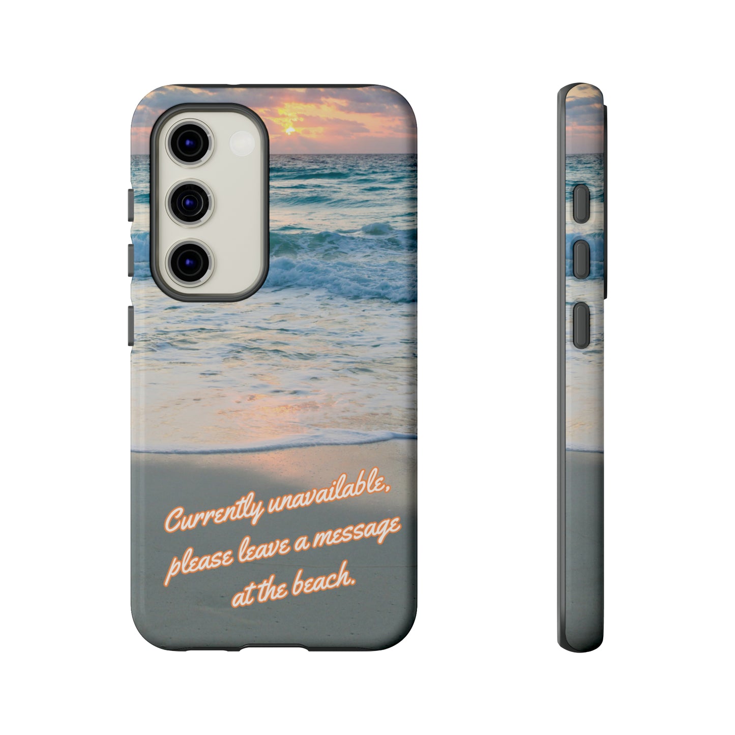 Leave a Message at the Beach Smartphone Tough Case