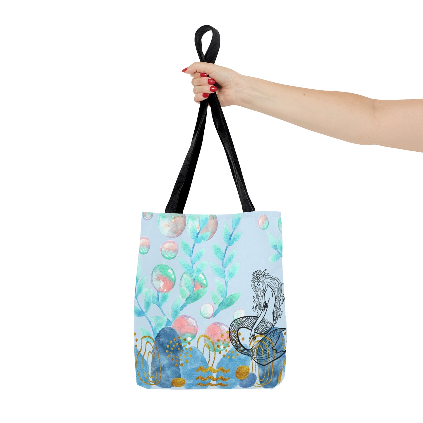 Mermaid Enchantress Tote Bag