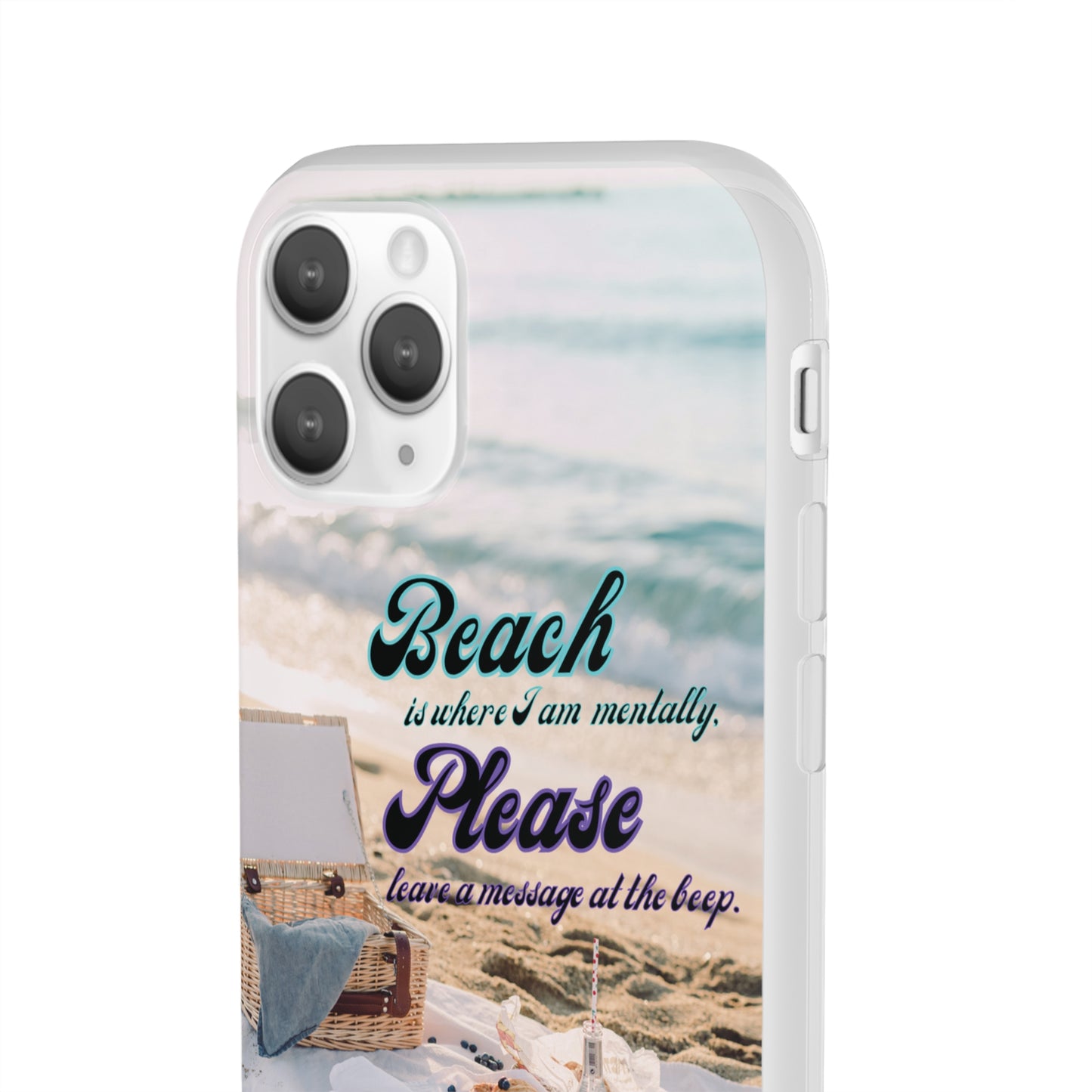 Beach Please Flexi Phone Case