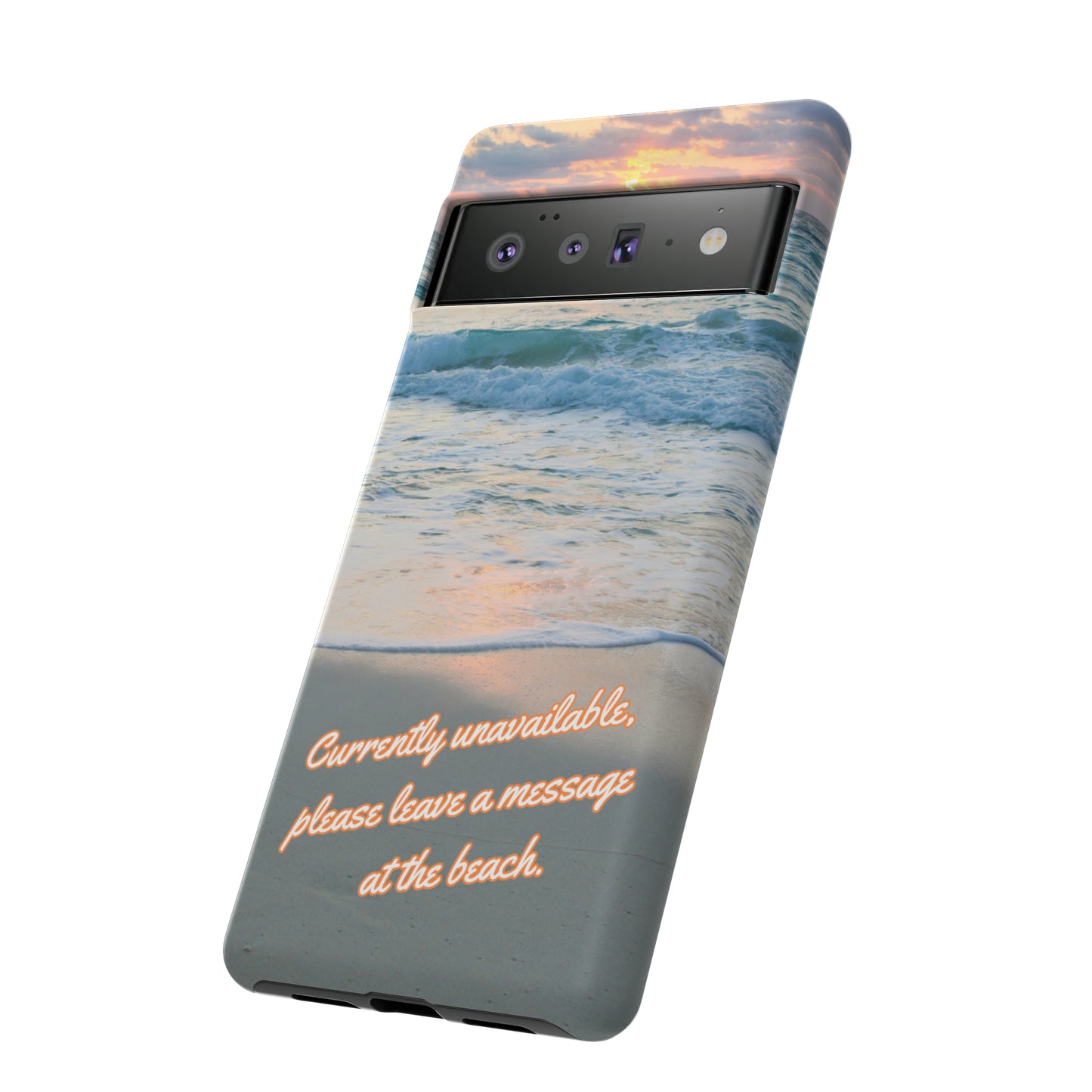 Leave a Message at the Beach Smartphone Tough Case