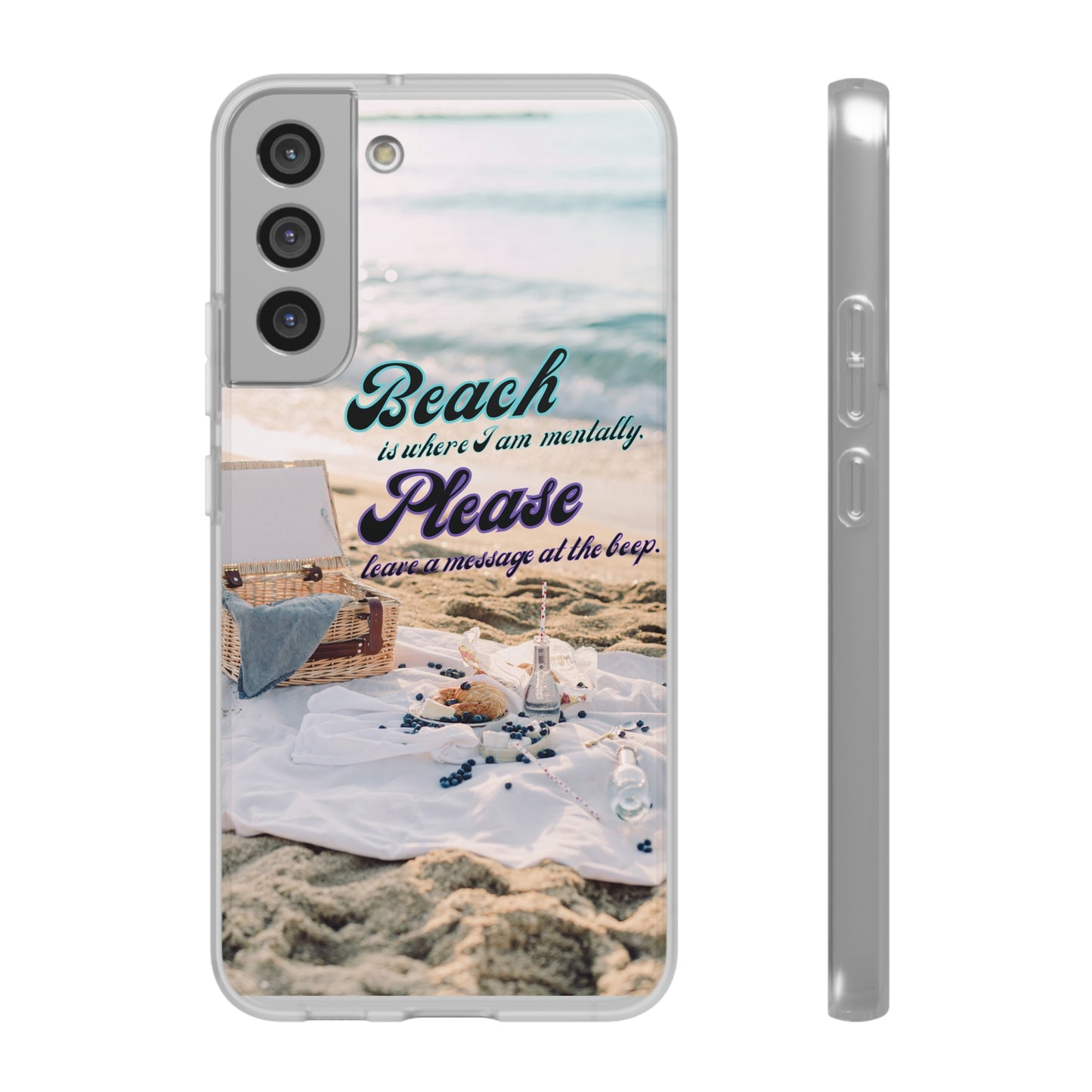 Beach Please Flexi Phone Case