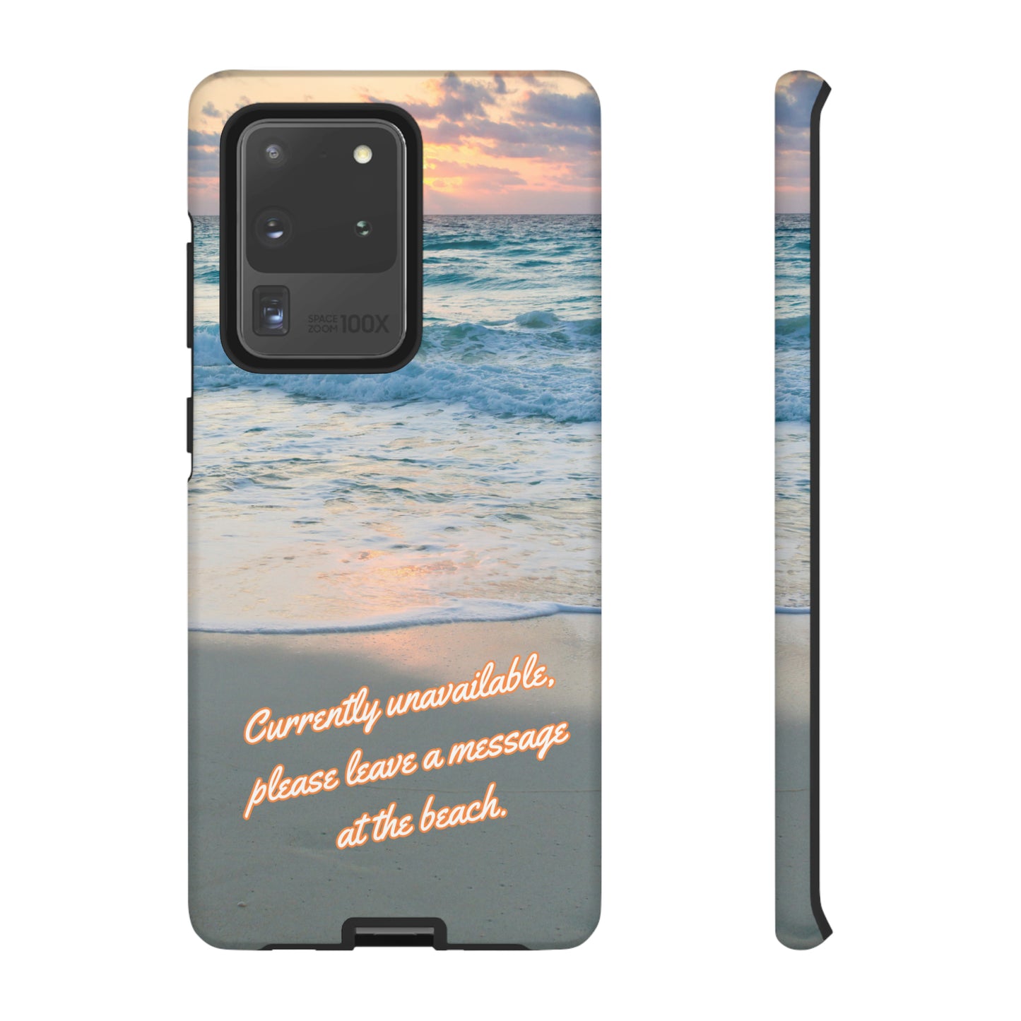 Leave a Message at the Beach Smartphone Tough Case