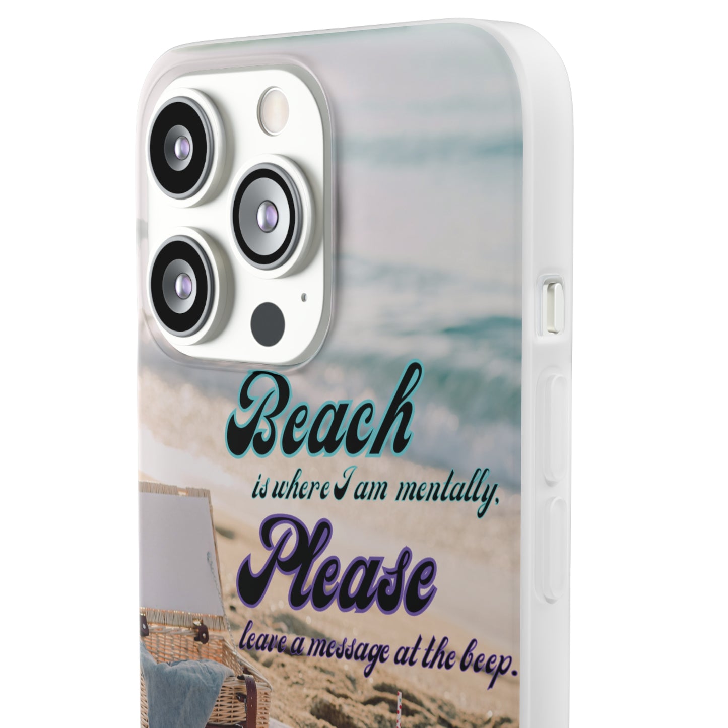 Beach Please Flexi Phone Case