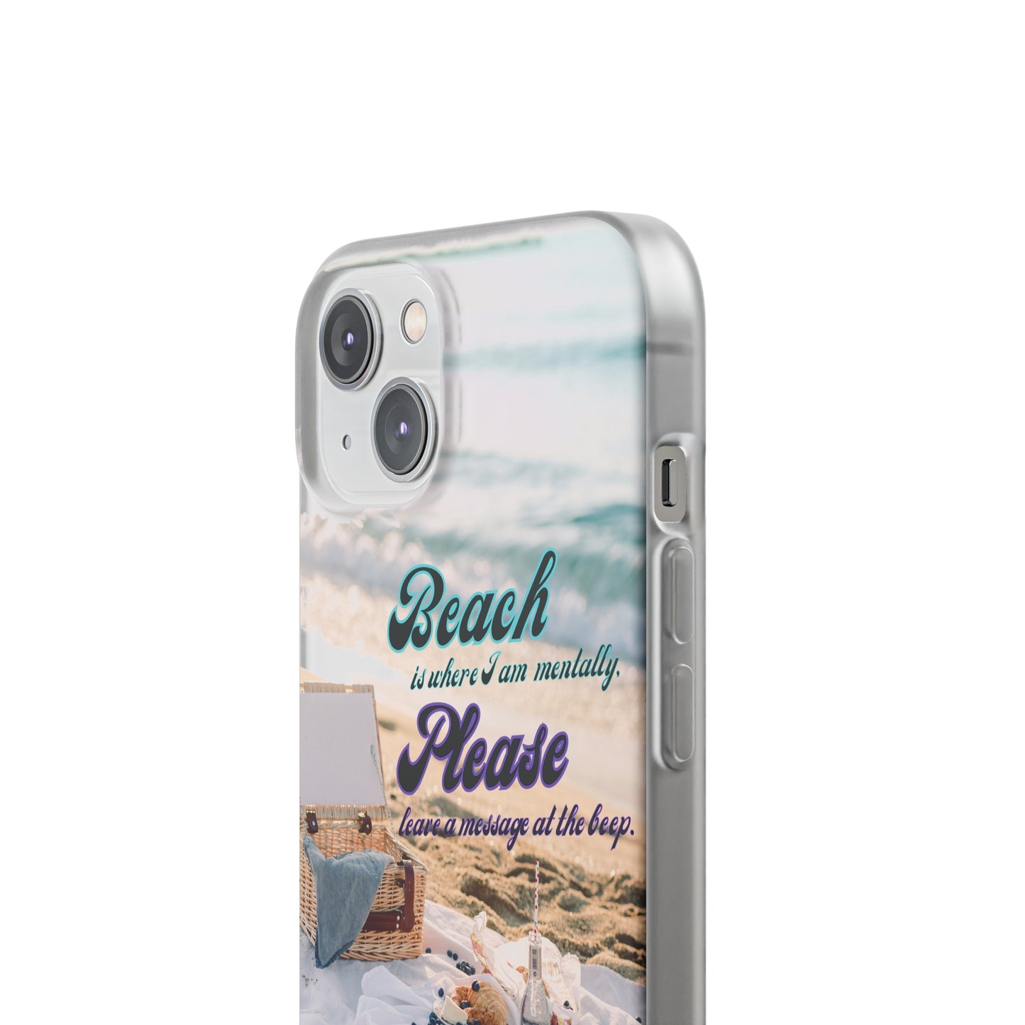 Beach Please Flexi Phone Case