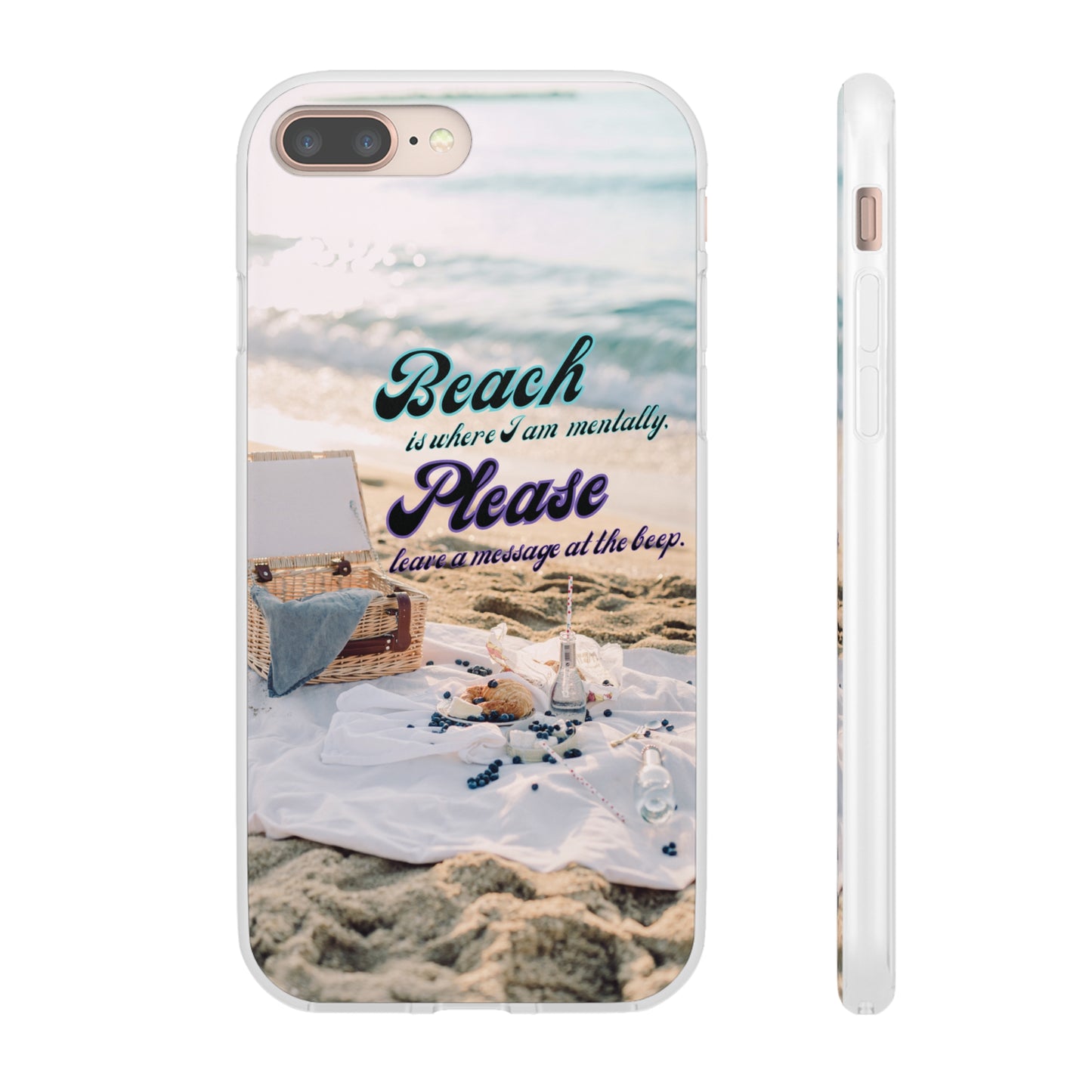 Beach Please Flexi Phone Case