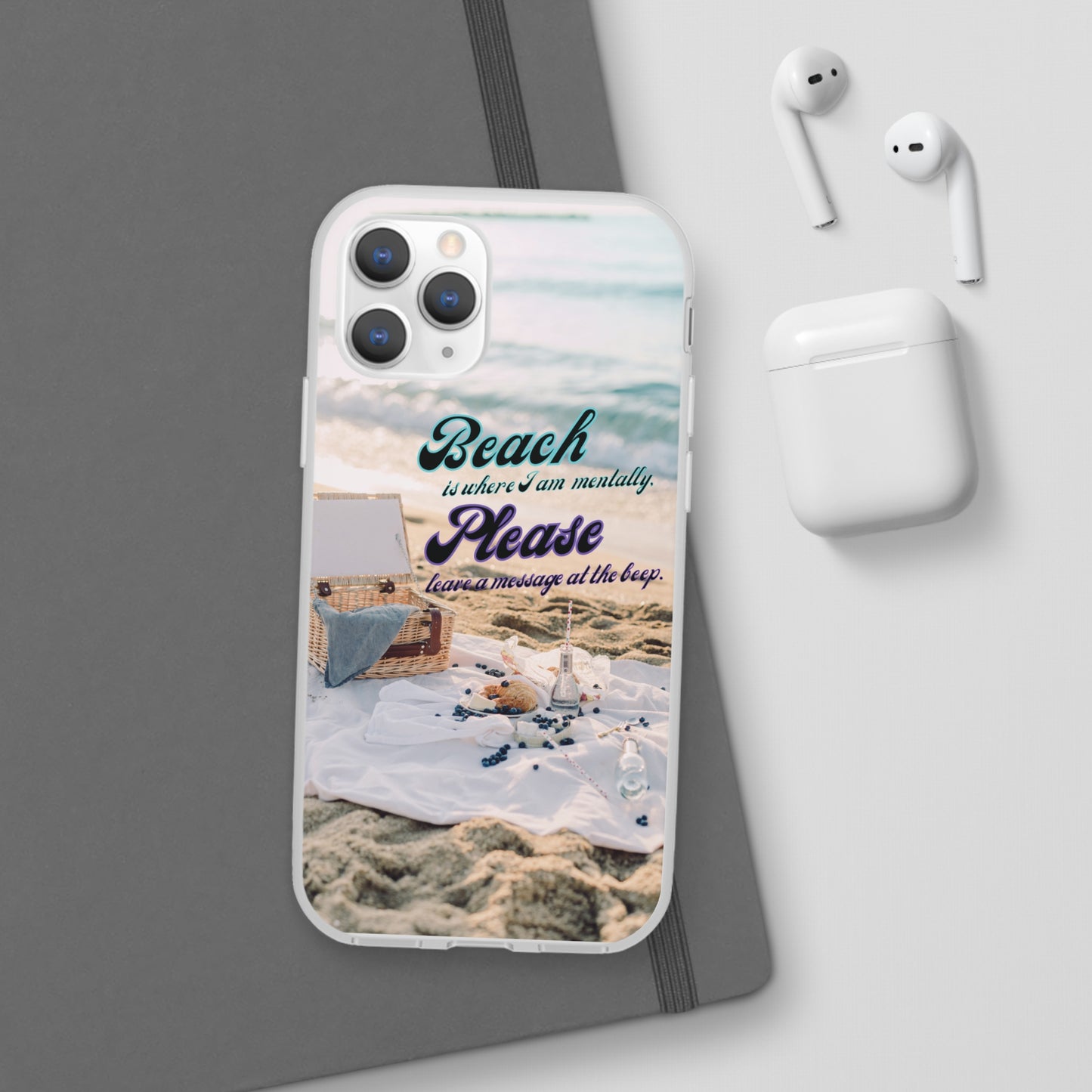 Beach Please Flexi Phone Case