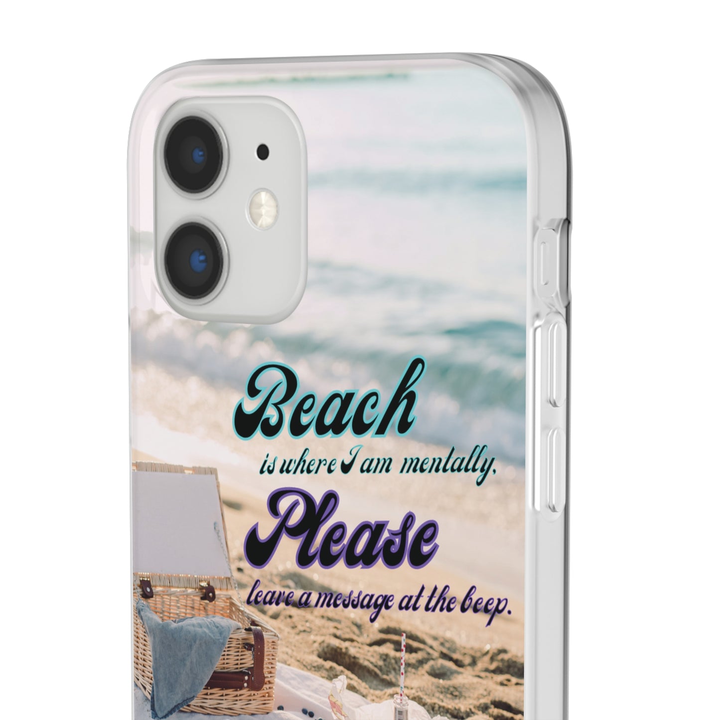 Beach Please Flexi Phone Case