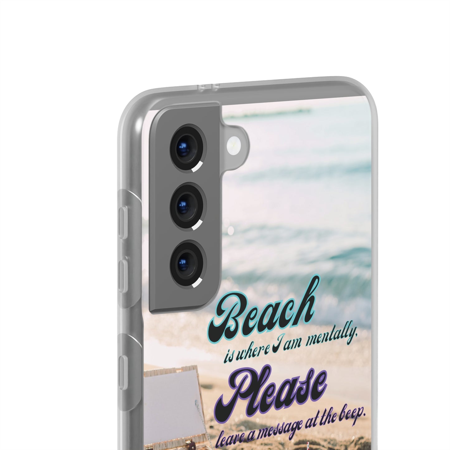 Beach Please Flexi Phone Case