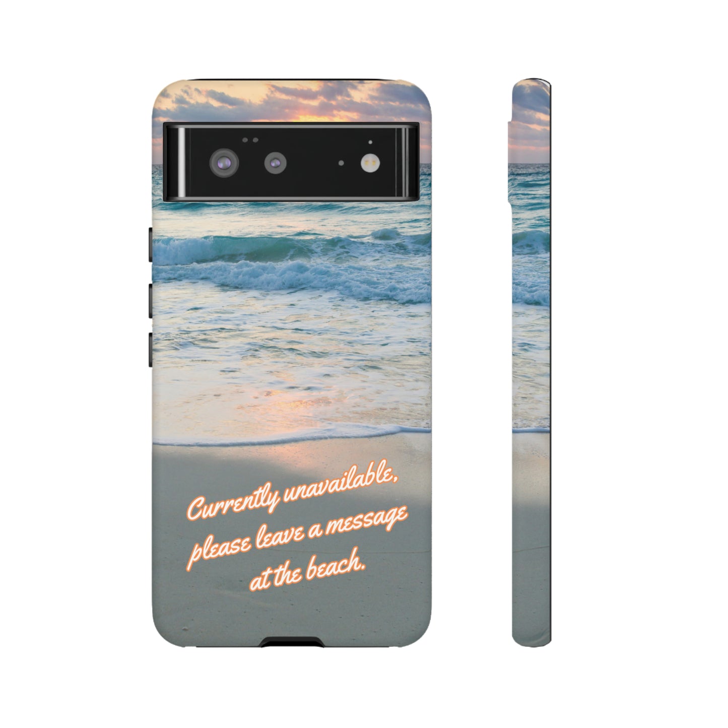 Leave a Message at the Beach Smartphone Tough Case