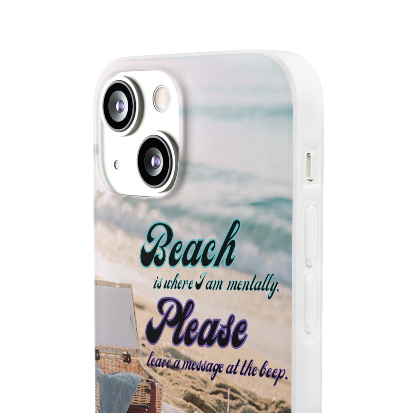 Beach Please Flexi Phone Case