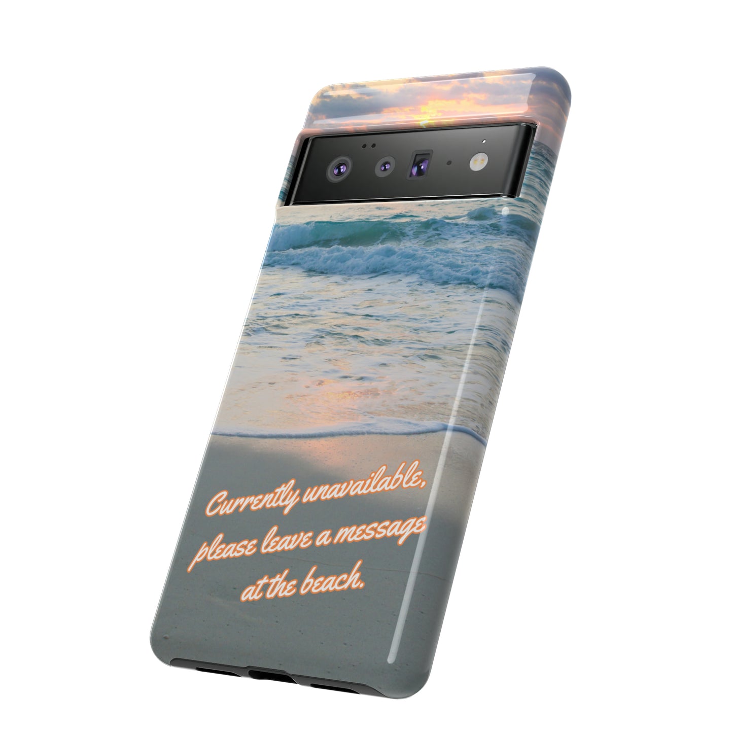 Leave a Message at the Beach Smartphone Tough Case