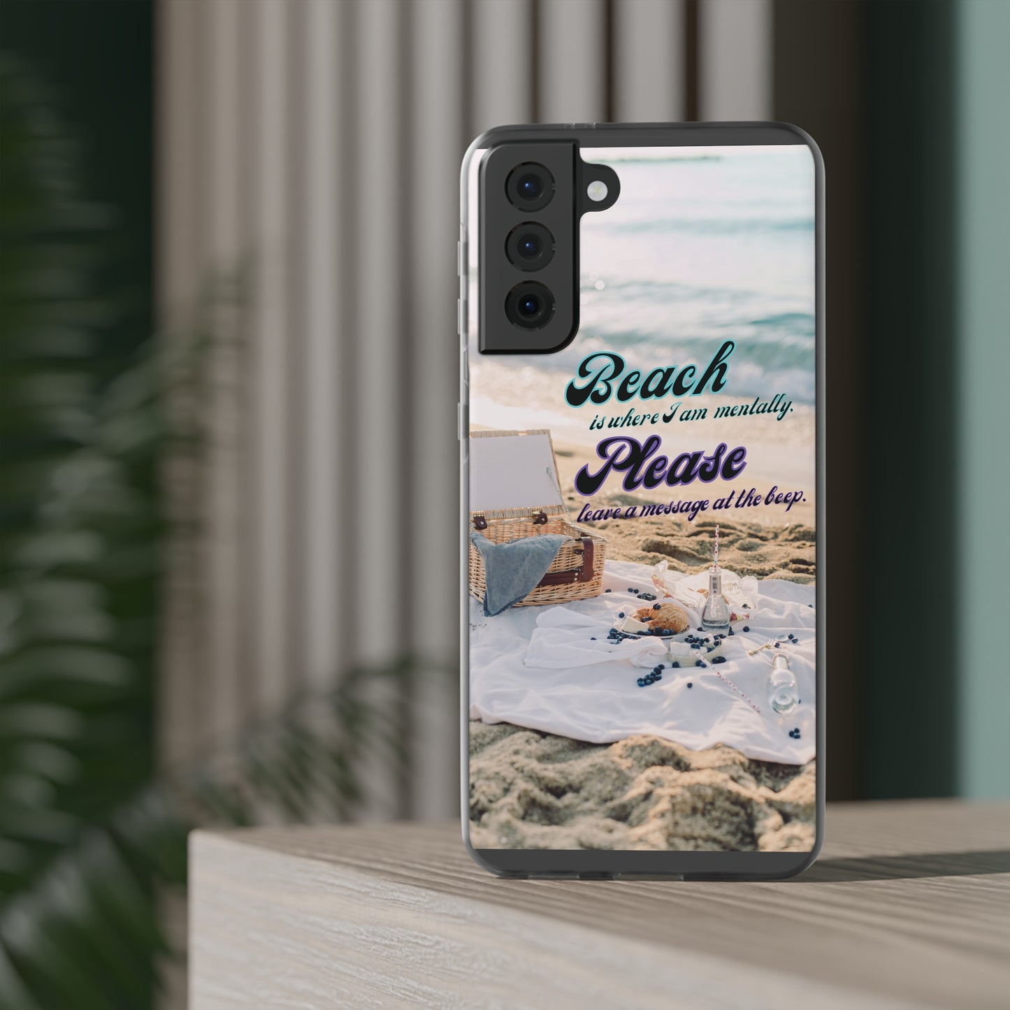 Beach Please Flexi Phone Case