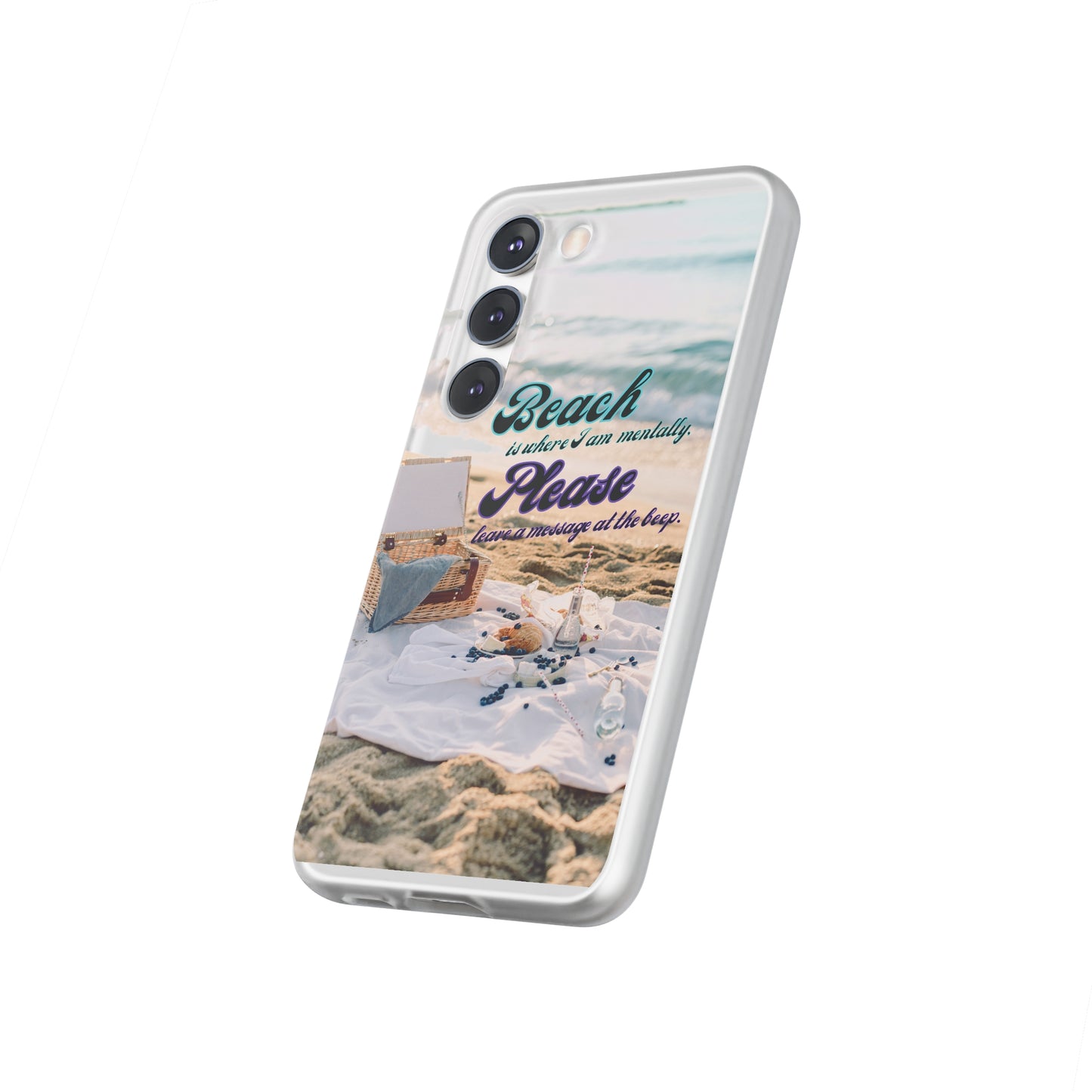 Beach Please Flexi Phone Case