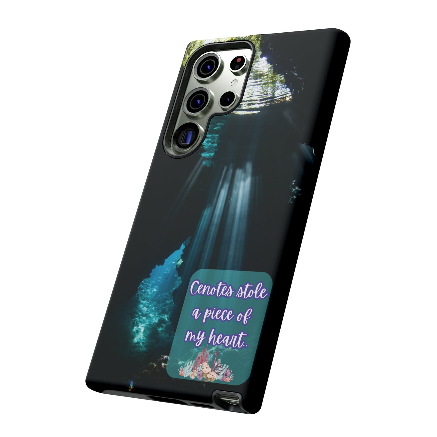 Cenote Hearts Tough Phone Case