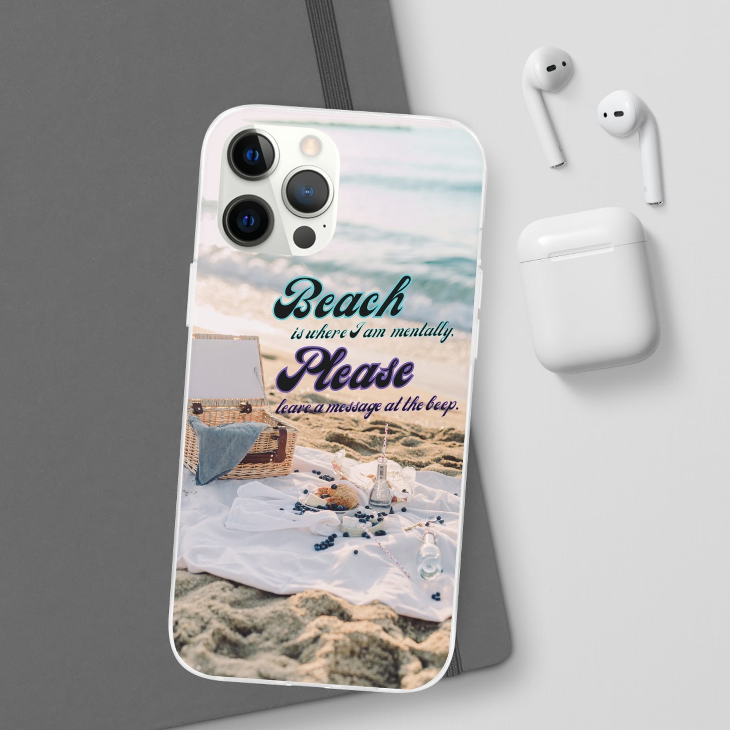 Beach Please Flexi Phone Case