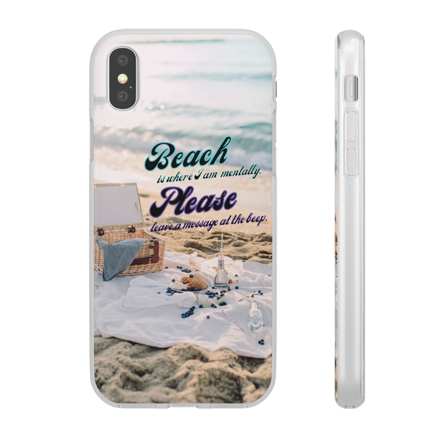 Beach Please Flexi Phone Case