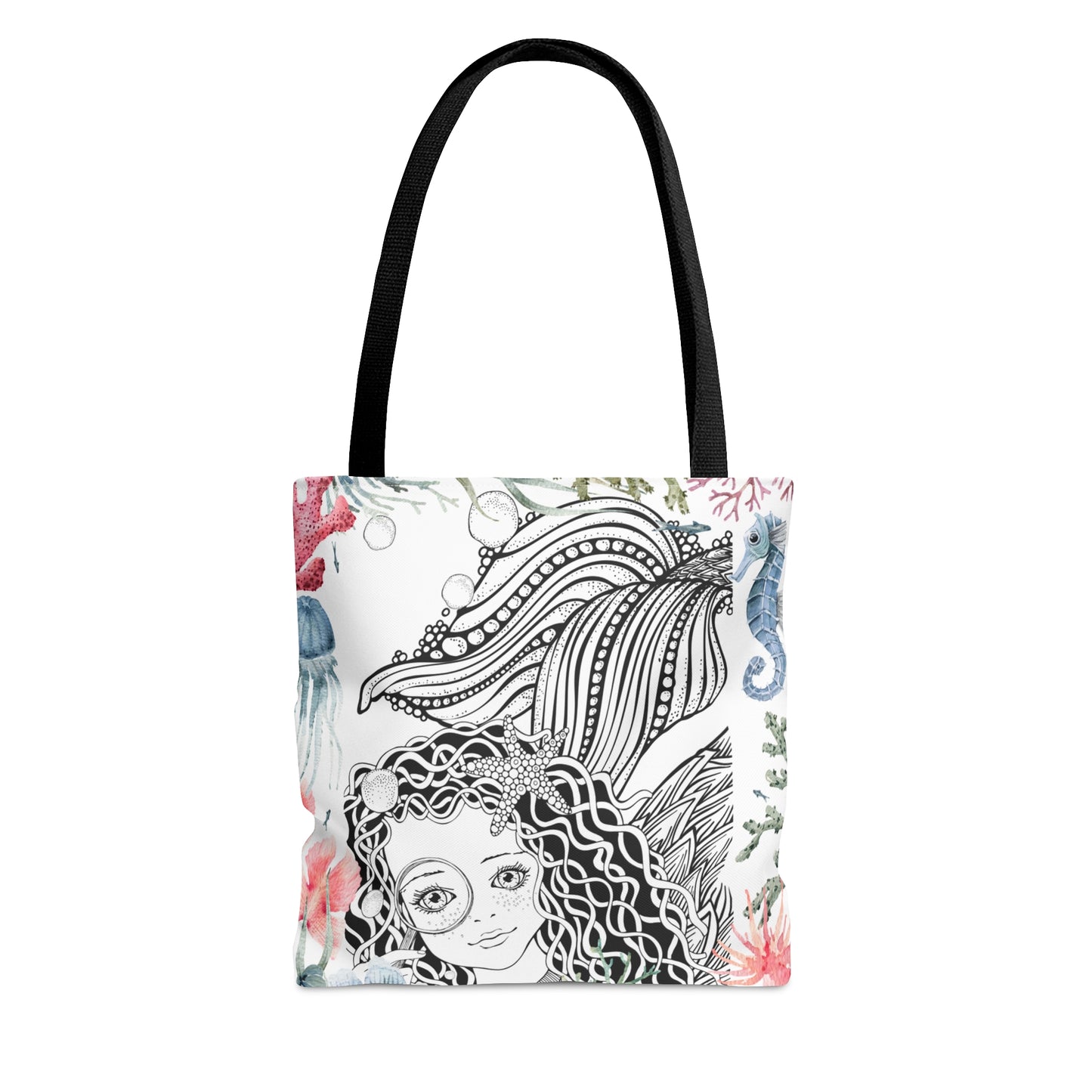 Mini Mermaid Tote Bag