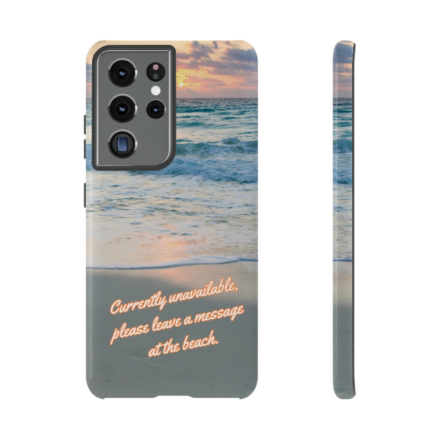 Leave a Message at the Beach Smartphone Tough Case