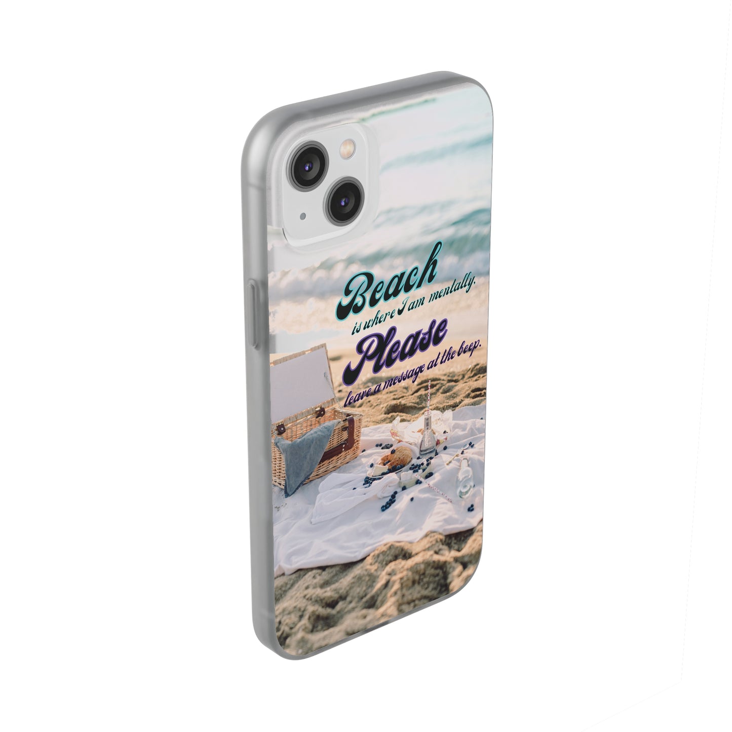 Beach Please Flexi Phone Case