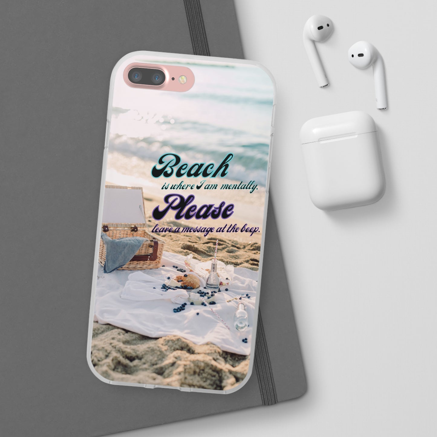 Beach Please Flexi Phone Case