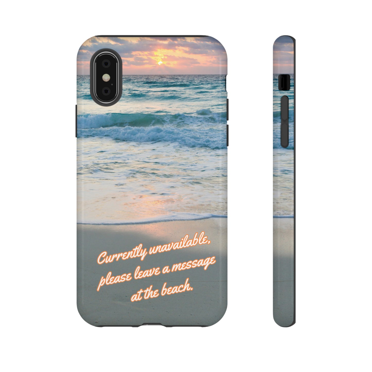 Leave a Message at the Beach Smartphone Tough Case