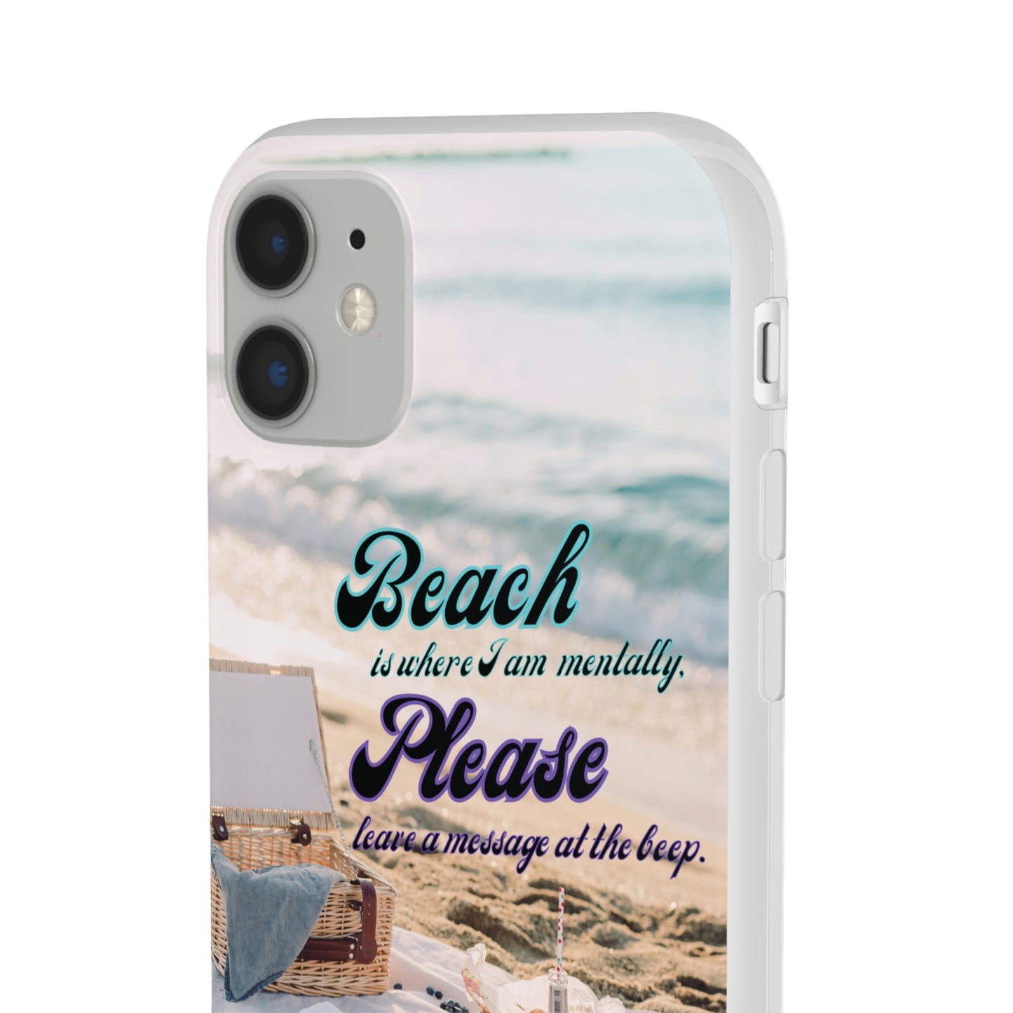 Beach Please Flexi Phone Case